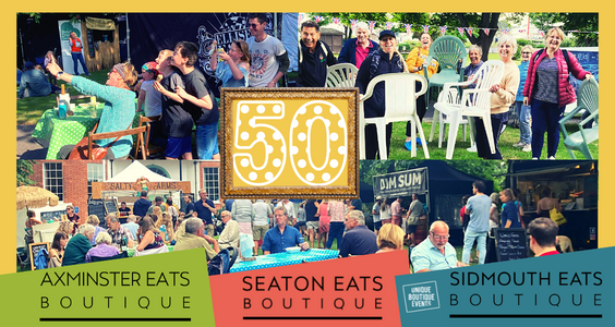 we're reached 50 Eats Boutique events