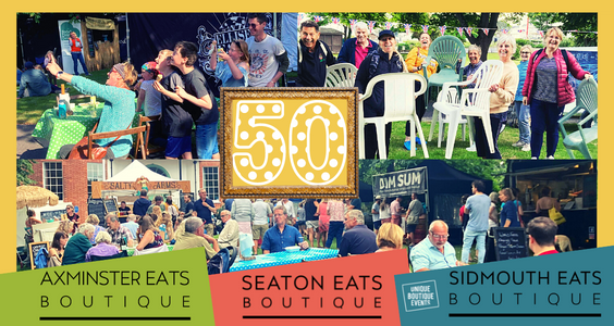 Seaton Eats, Sidmouth Eats, Axminster Eats reaches milestone of 50 events