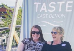 Vicky and Eleanor, the team at Eats Boutique attuned the launch of Taste East Devon Festival