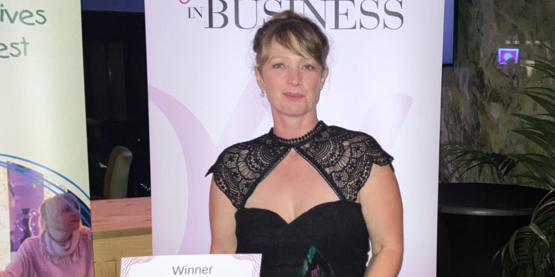 Devon Women in Business award Winner Eleanor Carr Sole Trader / Freelancer of the Year 2023