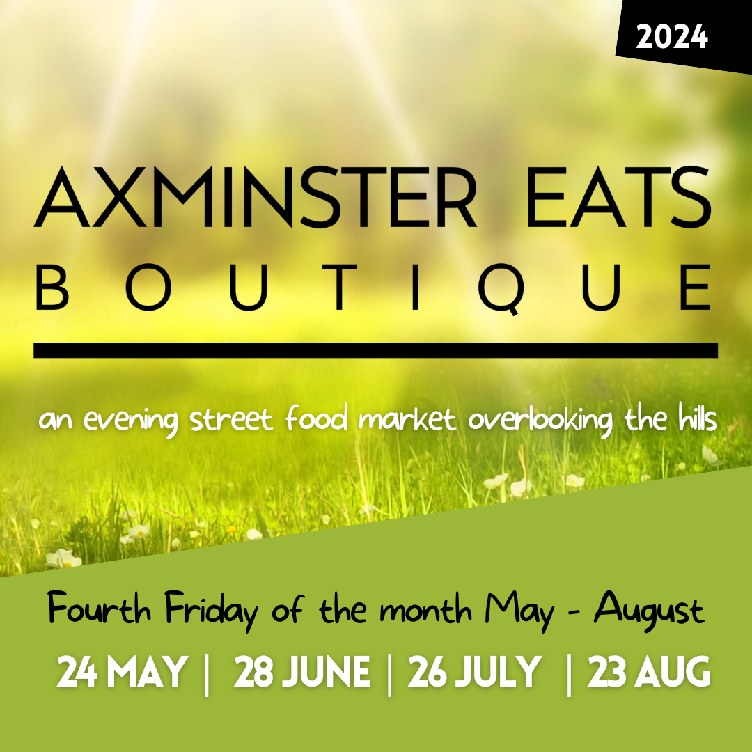 Axminster Eats Boutique street food evening market food fayre